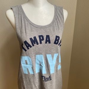PINK by Victoria’s Secret Tampa Bay Rays sports team tank size XS